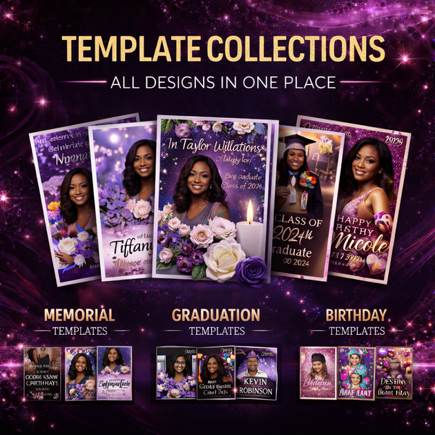 Templates Design Done For you – LadyFace Printing