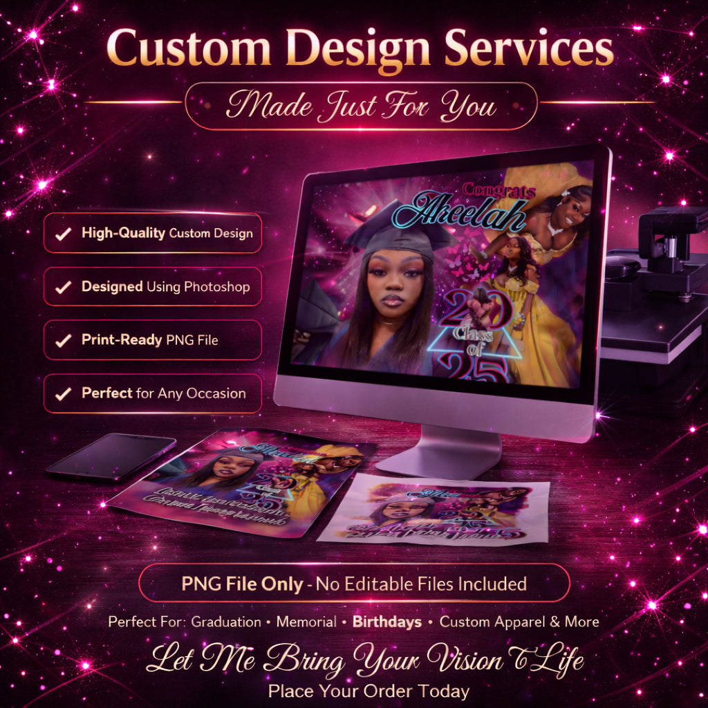 Digital Custom Print Template – LadyFace Printing