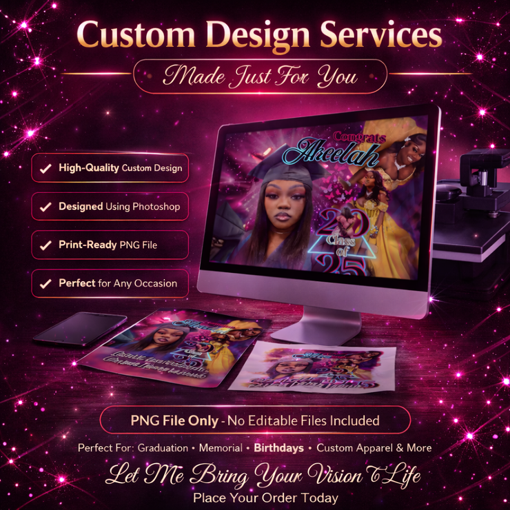 Digital Custom Print Template – LadyFace Printing