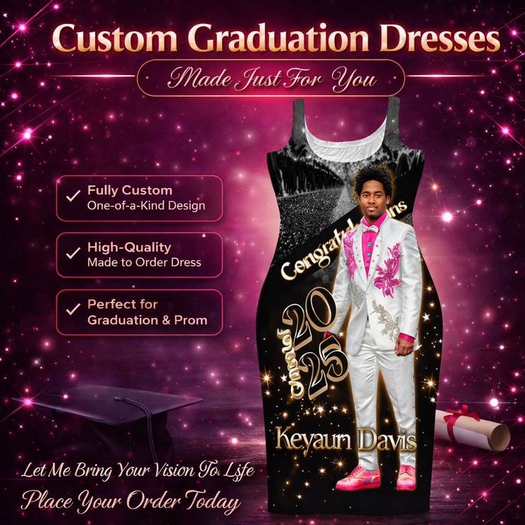 Graduation Tank Dress – LadyFace Printing