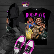 3D All Over Black Out Shirts