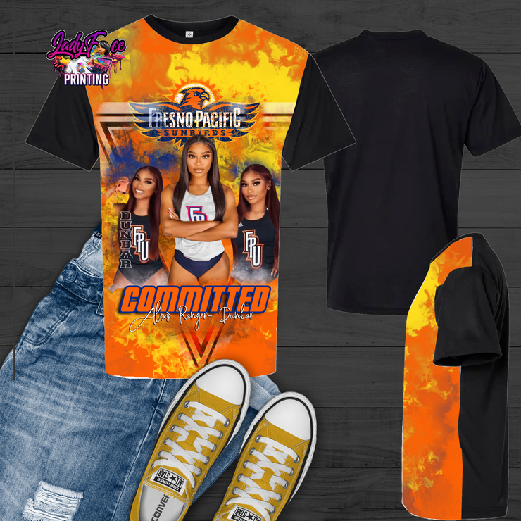 3D All Over Black Out Shirts