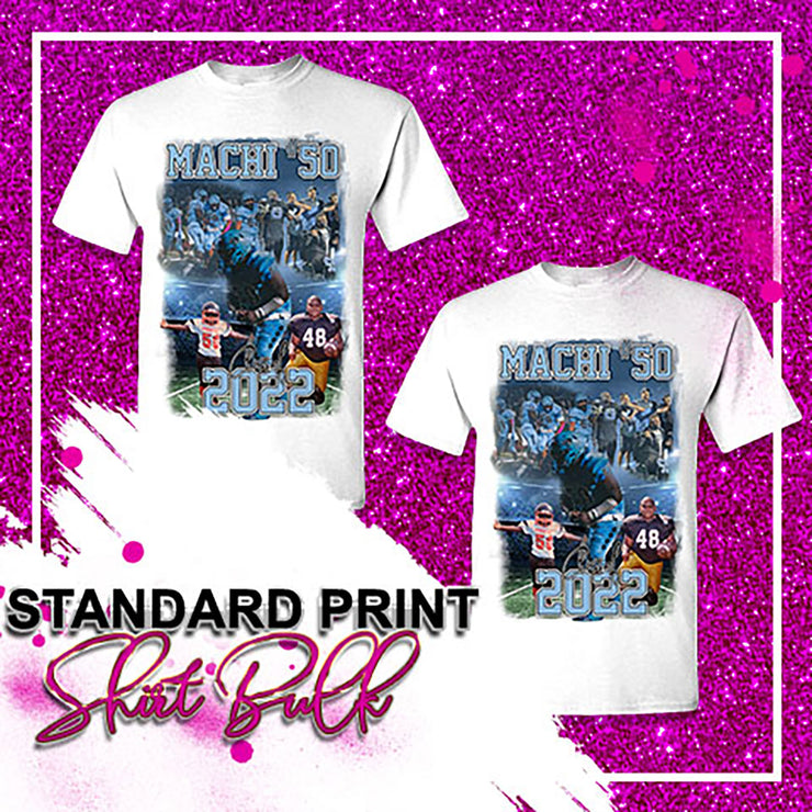 Standard Print T-Shirt Package
